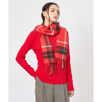 【TWEEDMILL / ツイードミル】Lambswool Scarf / ラム （グリーン系その他3）｜詳細画像