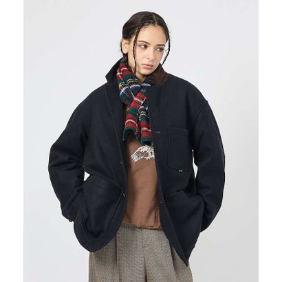 【TWEEDMILL / ツイードミル】Fleece Double Face L （グリーン系その他1）｜詳細画像