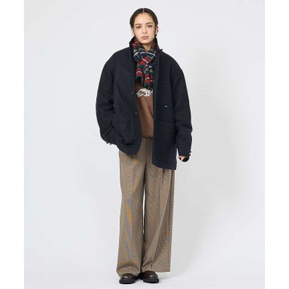 【TWEEDMILL / ツイードミル】Fleece Double Face L （グリーン系その他1）｜詳細画像