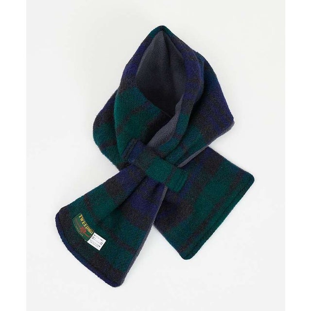 【TWEEDMILL / ツイードミル】Fleece Double Face L （グリーン系その他1）