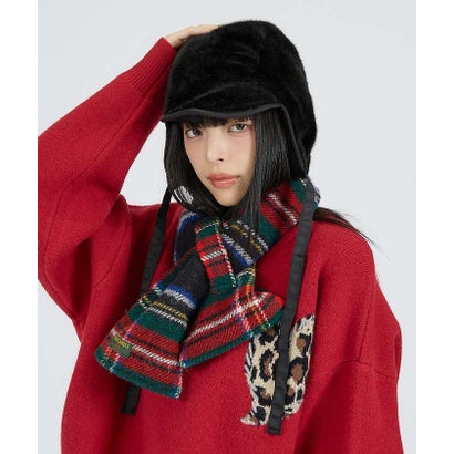 【TWEEDMILL / ツイードミル】Fleece Double Face L （レッド系その他1）｜詳細画像