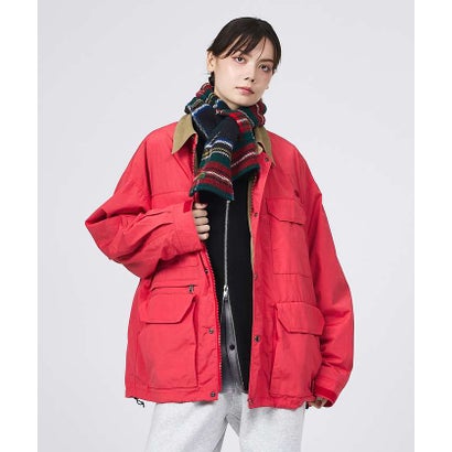 【TWEEDMILL / ツイードミル】Fleece Double Face L （レッド系その他1）｜詳細画像