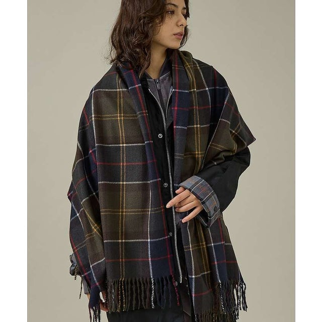 【Barbour / バブアー】HAILESTARTAN SCARF / ヘイル （グリーン系その他1）