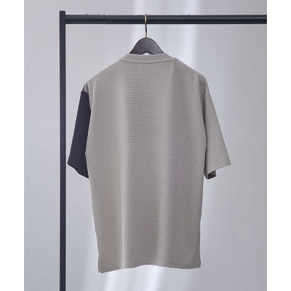 【パネル切替】フクレジャガード 半袖 Tシャツ （グレージュ）｜詳細画像