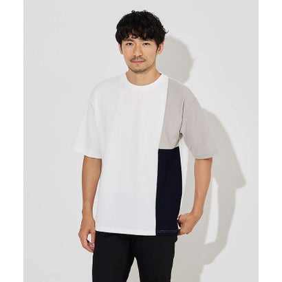 【パネル切替】フクレジャガード 半袖 Tシャツ （グレージュ）｜詳細画像