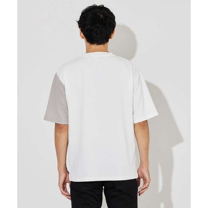 【パネル切替】フクレジャガード 半袖 Tシャツ （グレージュ）｜詳細画像