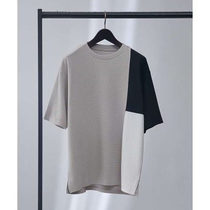 【パネル切替】フクレジャガード 半袖 Tシャツ （グレージュ）｜詳細画像