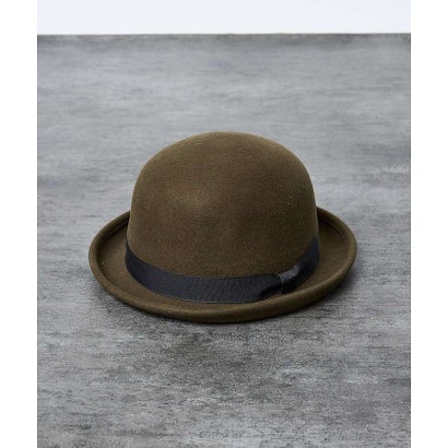 アバハウス ABAHOUSE 【RUBEN/ルーベン】BASIC BOWLER FELT HAT/ベーシックボ （ブラック）｜詳細画像