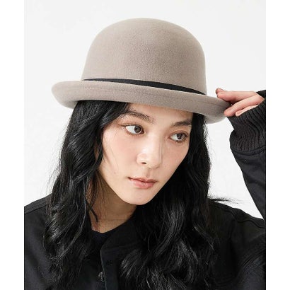 アバハウス ABAHOUSE 【RUBEN/ルーベン】BASIC BOWLER FELT HAT/ベーシックボ （ブラック）｜詳細画像
