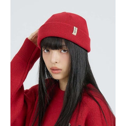 【POLER / ポーラー】SHALLOW BEANIE / シャロー ビーニー （ブラック）｜詳細画像