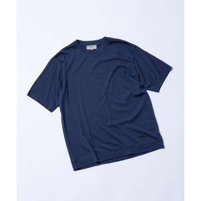 【サマーニット】 メリノウール ハイゲージニット Tシャツ / UVカット / （グレー）｜詳細画像