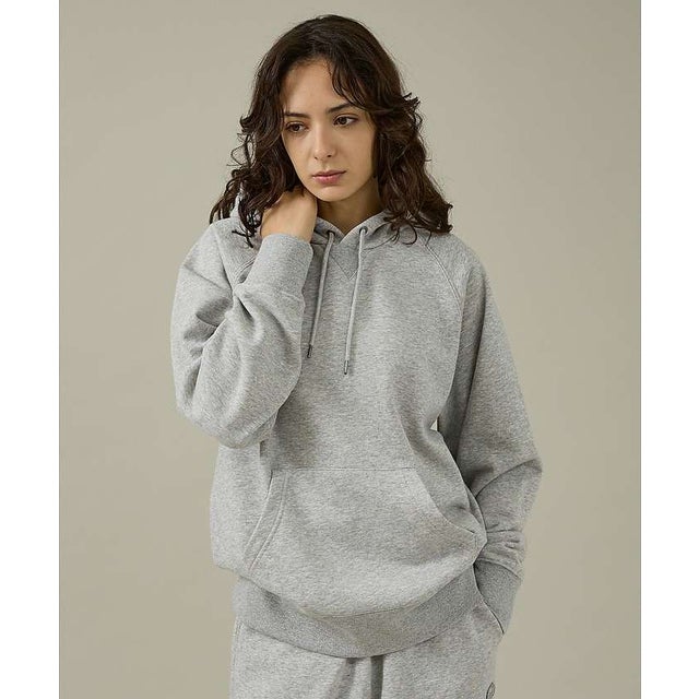 【FRUIT OF THE LOOM】BASIC SWEAT HOOD/CLAS （ライトグレー）