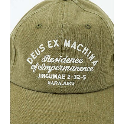 アバハウス ABAHOUSE 【DEUS EX MACHINA / デウスエクスマキナ】Sign Cap / （カーキ）｜詳細画像