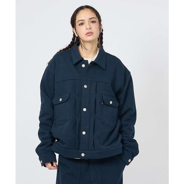 【RUSSELL×BerBerJin】Pro Cotton Loopback T （ネイビー）