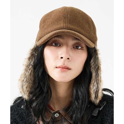 【RUBEN/ルーベン】WOOL LIKED EARCOVE CAP/ウールライ （テラコッタ）｜詳細画像