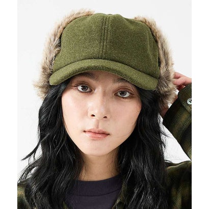 【RUBEN/ルーベン】WOOL LIKED EARCOVE CAP/ウールライ （テラコッタ）｜詳細画像