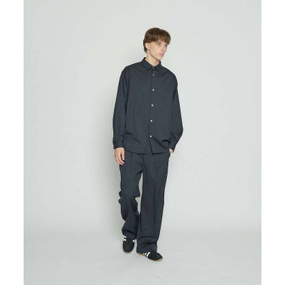 TW REGULARCOLLAR SHIRTS （ブラウン）｜詳細画像