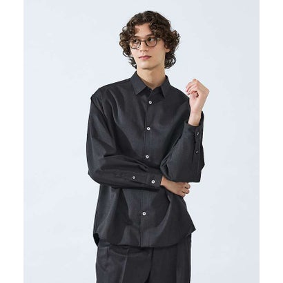 TW REGULARCOLLAR SHIRTS （ブラウン）｜詳細画像