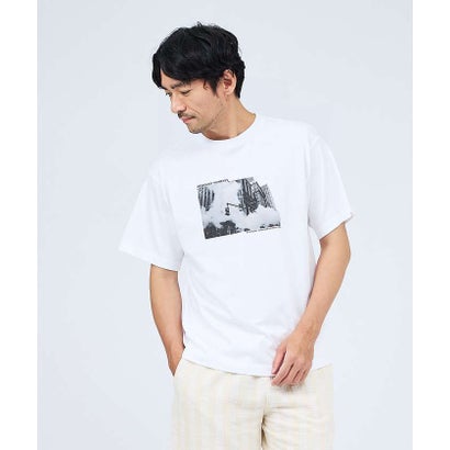 シティスケープ プリント 半袖Tシャツ【予約】 （ホワイト）｜詳細画像