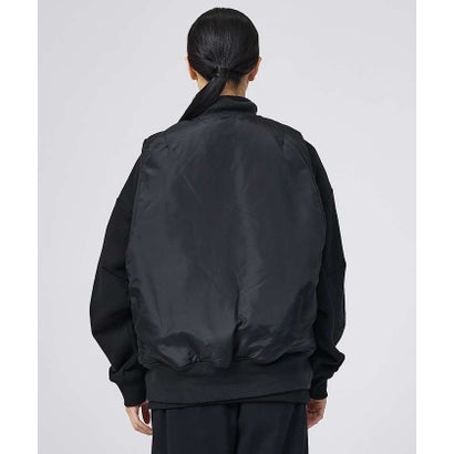 【ALPHA / アルファ】MA-1 RELAXED FIT VEST / リラ （ブラック）｜詳細画像