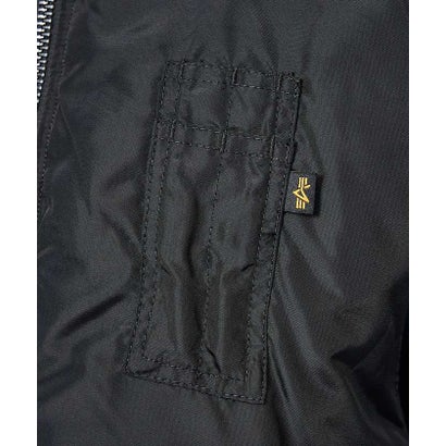 【ALPHA / アルファ】MA-1 RELAXED FIT VEST / リラ （ブラック）｜詳細画像