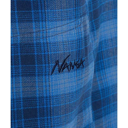 【NANGA / ナンガ】GRID TARTAN FIELD HOOD SHIR （ベージュ）｜詳細画像