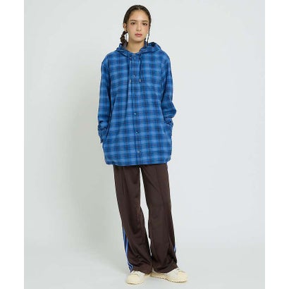 【NANGA / ナンガ】GRID TARTAN FIELD HOOD SHIR （ベージュ）｜詳細画像