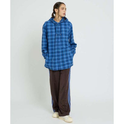 【NANGA / ナンガ】GRID TARTAN FIELD HOOD SHIR （ベージュ）｜詳細画像
