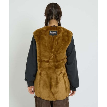 【BARBOUR / バブアー】WARMPILEWAISTCOATZIP-INL （セージグリーン）｜詳細画像