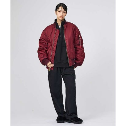 アバハウス ABAHOUSE 【Alpha Industries（アルファ インダストリーズ）】MA-1 FL （ボルドー）｜詳細画像