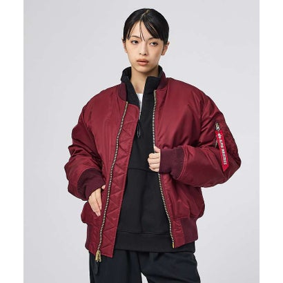 アバハウス ABAHOUSE 【Alpha Industries（アルファ インダストリーズ）】MA-1 FL （ボルドー）｜詳細画像