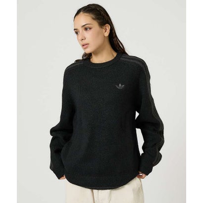 アバハウス ABAHOUSE 【adidas / アディダス】3STRIPES FLUFFY KNIT / 3 （グレー）｜詳細画像