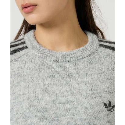 アバハウス ABAHOUSE 【adidas / アディダス】3STRIPES FLUFFY KNIT / 3 （ブラック）｜詳細画像