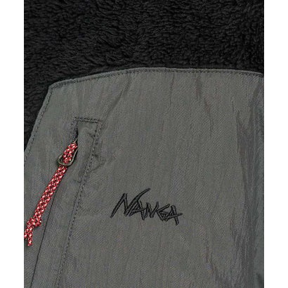 【NANGA / ナンガ】BOA FLEECE FULL ZIP PARKA / （ブラウン）｜詳細画像
