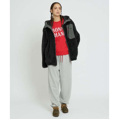 【NANGA / ナンガ】BOA FLEECE FULL ZIP PARKA / （ブラック）｜詳細画像