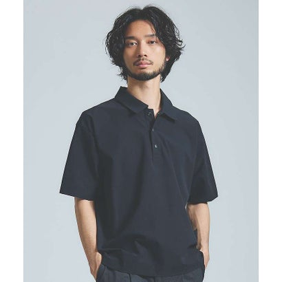 【セットアップ対応】360°ストレッチ リップストップ リラックス ポロシャツ/ （チャコールグレー）｜詳細画像