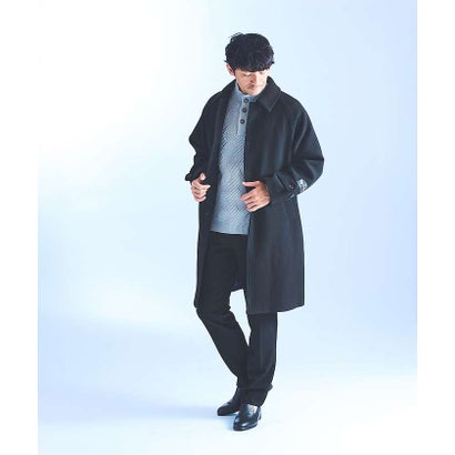 アバハウス ABAHOUSE 【26AW】WINTER SHIELD カシミヤタッチ スラックス / セットア （ブラック）｜詳細画像