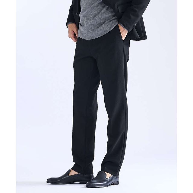 【26AW】WINTER SHIELD カシミヤタッチ スラックス / セットア （ブラック）