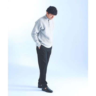 アバハウス ABAHOUSE 【26AW】WINTER SHIELD カシミヤタッチ スラックス / セットア （グレージュ）｜詳細画像