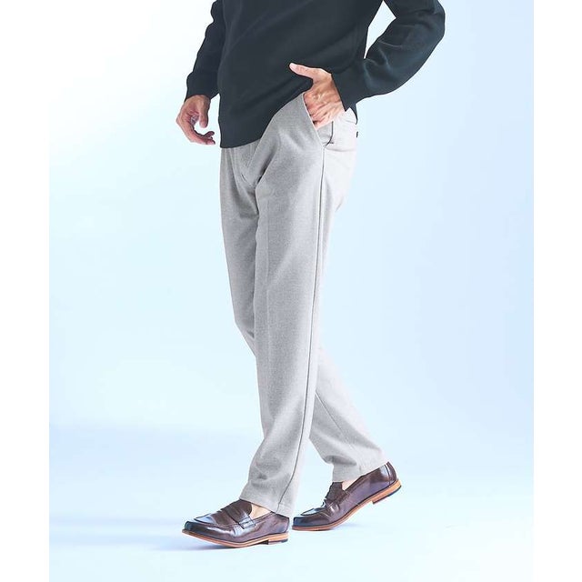 【26AW】WINTER SHIELD カシミヤタッチ スラックス / セットア （グレージュ）