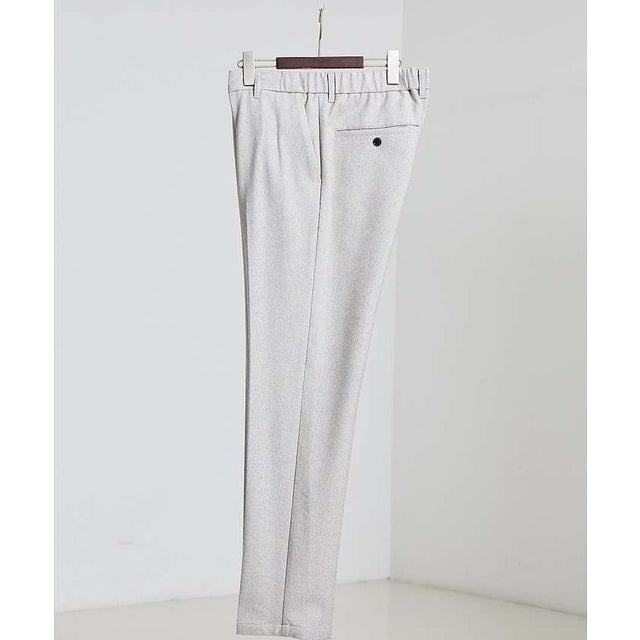 【26AW】WINTER SHIELD カシミヤタッチ スラックス / セットア （グレージュ）