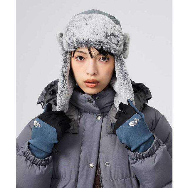 【THE NORTH FACE / ザ・ノースフェイス】イーチップグローブ/ （チャコールグレー）