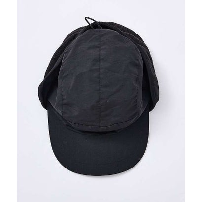 【POLER】 NYLON FLAP CAP / ナイロン フラップ キャップ【 （ブラック）｜詳細画像
