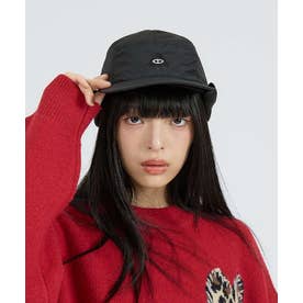 【POLER】 NYLON FLAP CAP / ナイロン フラップ キャップ【 （ブラック）