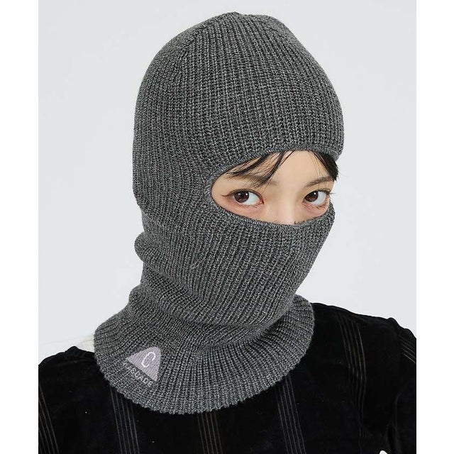 【POLeR/ポーラー】AFD×POLER BALACLAVA/バラクラマ【予約 （チャコールグレー）
