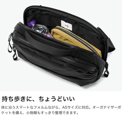 ace.GENE エースジーン 正規品5年保証 ショルダーバッグ メンズ レディース おしゃれ ブランド カジュアル 大人 斜めがけ 斜めがけバッグ かっこいい タブレット収納 6L A5 撥水 防水 ラグマスター2 17764（ネイビー）｜詳細画像