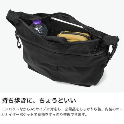 ace.GENE エースジーン 正規品5年保証 ショルダーバッグ メンズ レディース 斜めがけ ブランド 小さめ カジュアル 大人 斜めがけバッグ かっこいい おしゃれ 7L A5 撥水 防水 ラグマスター2 17766（ネイビー）｜詳細画像
