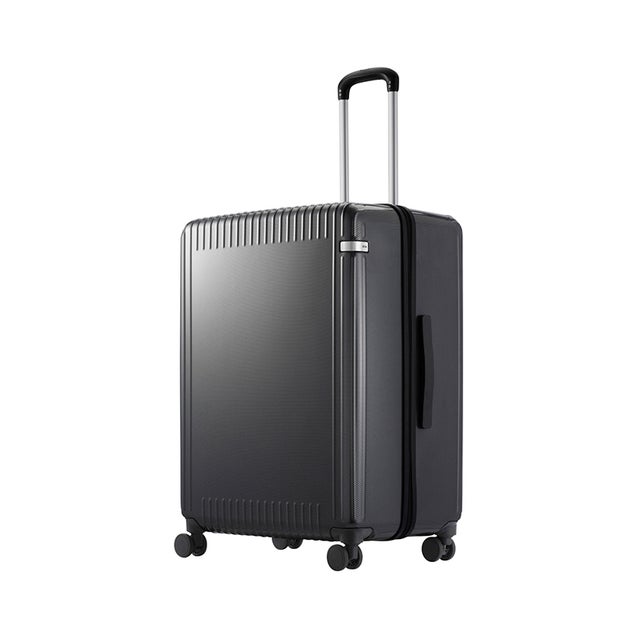 エース スーツケース LLサイズ XL 100L 大型 大容量 ストッパー付き 06916 キャリー ケース キャリーバッグ （ブラックカーボン）