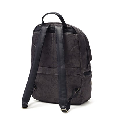 正規品5年保証 リュック レディース バッグ ブランド 大人 きれいめ カジュアル 軽量 小さめ 19L A4 猫 ネコ コラボ 旅行 HAyU×ace. HAyU ユッカ リュックサック 17836 （モカ(ネコヘッド柄)）｜詳細画像