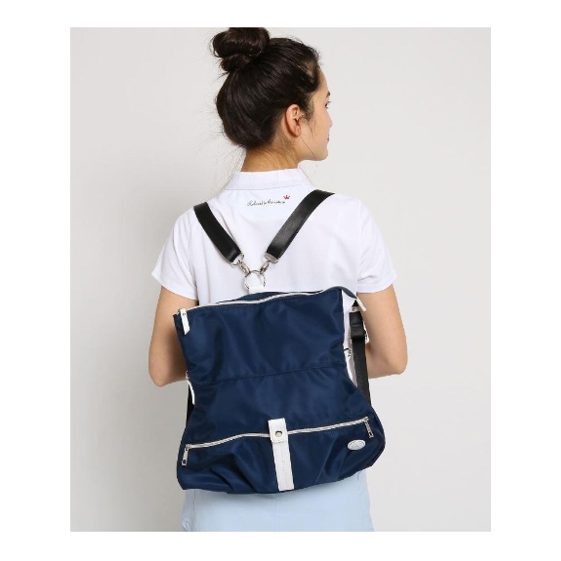 アダバット adabat 3WAY リュックサック レディース (ネイビー 